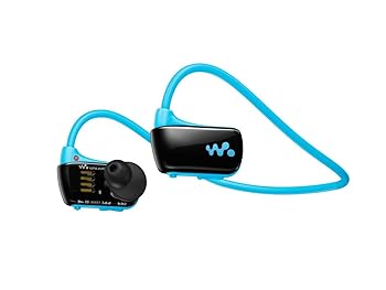 【中古】SONY ウォークマン Wシリーズ 4GB ヘッドホン一体型 防水タイプ ホワイト NWD-W273/W
