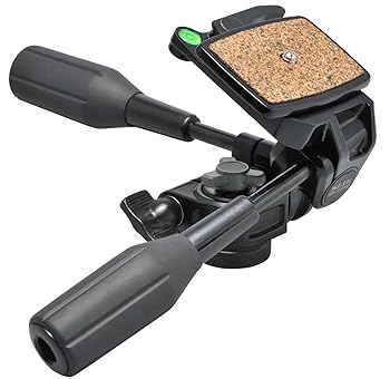 【中古】スリック SH-734 HD ブラック 動画対応3ウェイ雲台 206522