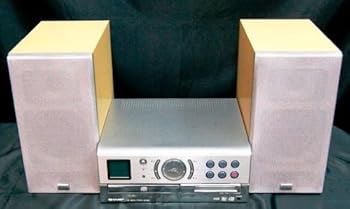 【中古】SHARP シャープ SD-CX9-S シルバー 1ビットデジタルシステム 1-BIT/CD/MDコンポ本体SD-CX9とスピーカーSD-CX9のセット