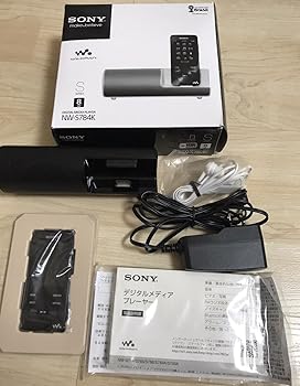【中古】SONY ウォークマン Sシリーズ 8GB スピーカー付 ブラック NW-S784K/B