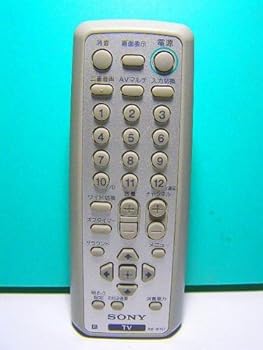 【中古】SONY テレビリモコン RM-W152 【中古】SONY テレビリモコン RM-W152