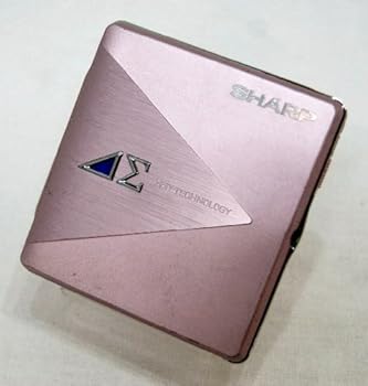 【中古】SHARP　シャープ　MD-DS5-P　ピンク系　1ビットポータブルMDプレーヤー　MDLP対応　MD再生専用機/MDウォークマン/1-BIT