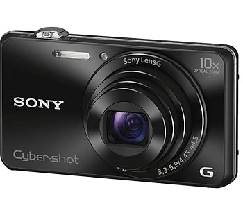 【中古】SONY デジタルカメラ Cyber-shot WX220 光学10倍 ブラック DSC-WX220-B