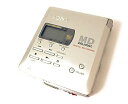 【中古】SONY ソニー MZ-R55 シルバー ポータブルMDレコーダー MDLP非対応 / 録音/再生兼用機 / 録再 / MDウォークマン