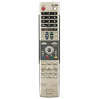 For Visual Equipments - 【中古】SHARPシャープ 純正DVDレコーダー用リモコン RRMCGA616WJPA部品番号：0046380191