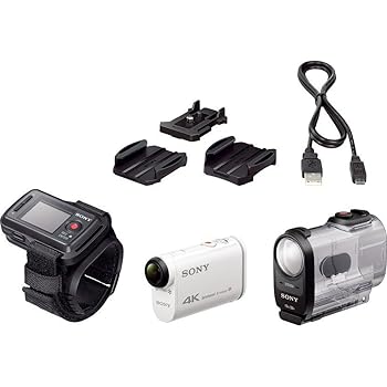 【中古】SONY 4Kウェアラブルカメラ X1000VR アクションカム ライブビューリモコンキット FDR-X1000VR