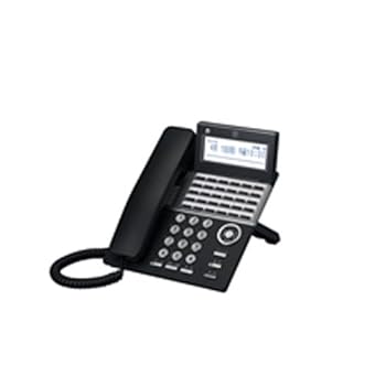 【中古】saxa/サクサ PLATIAIIプラティア2 18ボタン電話機 TD810B※ブラック