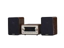 【中古】SANSUI 真空管ハイブリッドアンプ搭載CDステレオシステム SMC-300BT ブラウン