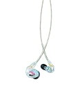 【中古】SHURE シュア イヤホン 有線 SE425-CL-A クリア 高遮音性 ゲーム ゲーミング カナル型 ワイヤレス変換可別売 MMCX リケーブル プ...