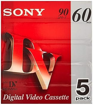 【中古】SONY ミニデジタルビデオカセット 5巻パック 5DVM60R3 【中古】SONY ミニデジタルビデオカセット 5巻パック 5DVM60R3