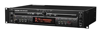 【中古】TASCAM MD/CDコンビネーションデッキ/プレーヤー MD-CD1MK3