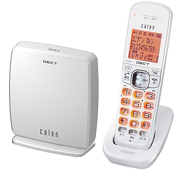 【中古】Uniden DECT方式デジタルコードレス留守番電話機子機1台タイプ パールホワイト DECT2570W
