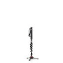 【中古】Manfrotto 一脚 XPRO フルード ビデオ一脚 カーボンファイバー5段 MVMXPROC5