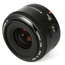 【中古】YONGNUO Canon YN35mm F2 単焦点レンズ キャノン EFマウント フルサイズ対応 広角 標準レンズ RP/R5/R/1500D/80...