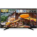 【中古】アイリスオーヤマ 40V型 液晶テレビ フルハイビジョン LT-40A420 外付HDD対応 LUCA 40インチ
