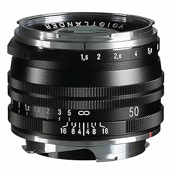 【中古】Voigtlander フォクトレンダー 単焦点 大口径標準レンズ NOKTON Vintage Line 50mm F1.5 Aspherical I MC VM ライカM Mマウント ブラック