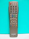 【中古】シャープ LCDTVリモコン GA337WJSA(2)