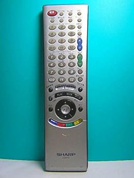 【中古】シャープ LCDTVリモコン GA109WJSA 【中古】シャープ LCDTVリモコン GA109WJSA