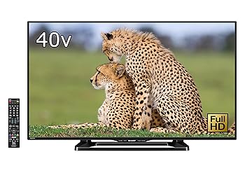【中古】シャープ 40V型 液晶 テレビ AQUOS LC-40W35-B フルハイビジョン 外付HDD対応裏番組録画 ブラック 2016年モデル 【中古】シャープ 40V型 液晶 テレビ AQUOS LC-40W35-B フルハイビジョン 外付HDD対応裏番組録画 ブラック 2016年モデル