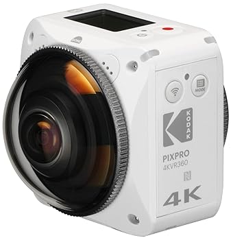 【中古】KODAKコダック PIXPRO アクションカメラ 360°全天球撮影 4K画質+VR対応 4KVR360