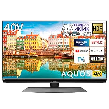 【中古】シャープ 40V型 液晶 テレビ AQUOS 4T-C40CL1 4K チューナー内蔵 Android TV Medalist S1 搭載 回転式スタンド 2020年モデル 【中古】シャープ 40V型 液晶 テレビ AQUOS 4T-C40CL1 4K チューナー内蔵 Android TV Medalist S1 搭載 回転式スタンド 2020年モデル