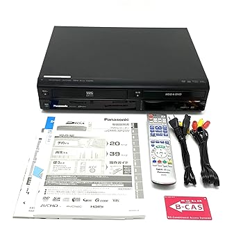 【中古】パナソニック 250GB DVDレコーダー VHSビデオ一体型 DIGA DMR-XP25V-K