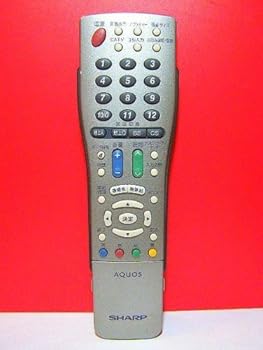 【中古】シャープ テレビリモコン GA434WJSA
