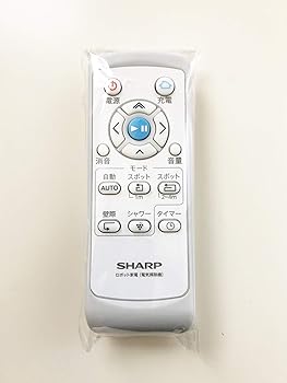 【中古】シャープ 電気掃除機リモコン RRMCGA002VBZZ