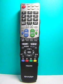 【中古】シャープ テレビリモコン GA654WJSA 蓋無 【中古】シャープ テレビリモコン GA654WJSA 蓋無