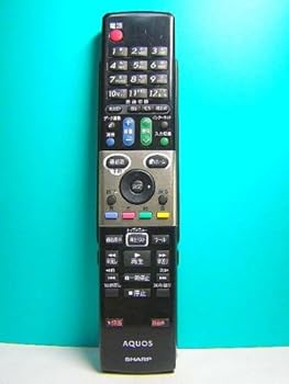 【中古】シャープ テレビリモコン GA807WJSA