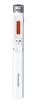 【中古】パナソニック ICレコーダー 4GB スティック型 ホワイト RR-XP008-W