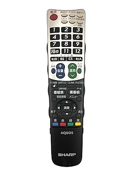 【中古】シャープ テレビリモコン GB047WJSA 【中古】シャープ テレビリモコン GB047WJSA