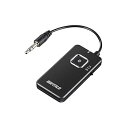 【中古】バッファロー BUFFALO Bluetoothオーディオトランスミッター&レシーバー 低遅延対応 BSHSBTR500BK