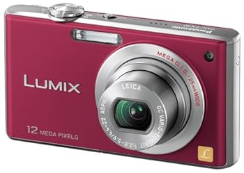 【中古】パナソニック デジタルカメラ LUMIX ルミックス FX40 フレッシュレッド DMC-FX40-R