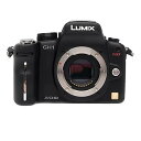 【中古】パナソニック デジタル一眼カメラ GH1 ボディ コンフォートブラック DMC-GH1-K(2)