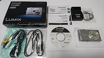 【中古】パナソニック デジタルカメラ LUMIX ルミックス FX60 プレシャスシルバー DMC-FX60-S