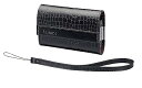 【中古】パナソニック デジタルカメラケース LUMIX ストラップ付 ブラック DMW-CP9-KA