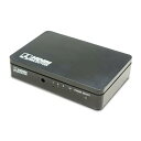 【中古】ミヨシ MCO 3in 1out HDMIセレクター HDS-3P ブラック