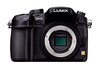 【中古】パナソニック ミラーレス一眼カメラ ルミックス GH3 ボディ 1605万画素 ブラック DMC-GH3-K