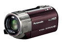 【中古】パナソニック デジタルハイビジョンビデオカメラ V620 内蔵メモリー32GB ブラウン HC-V620M-T