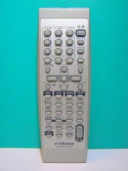 【中古】ビクター オーディオリモコン RM-SRCG1MD 【中古】ビクター オーディオリモコン RM-SRCG1MD