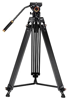 【中古】プロフェッショナルデュアルハンドルAluminum 67 "三脚バブルレベル
