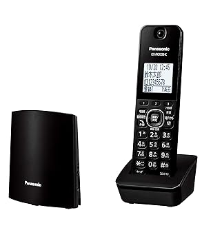 【中古】パナソニック デジタルコードレス電話機 迷惑電話対策機能搭載 ブラック VE-GDL45DL-K