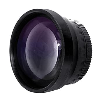 【中古】2.0倍高精細望遠変換レンズ46mm JVC GY-HM150U用