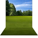 【中古】写真バックドロップwith床 ? スポーツ公園 ? 10 x 10 ft。 ? 高品質シームレスなファブリック