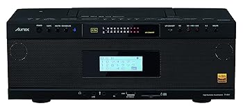 【中古】東芝 ハイレゾ対応 Bluetooth/SD/USB/CDラジオ TY-AH1K ブラック