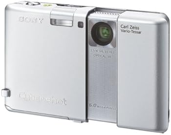 【中古】SONY デジタルスチルカメラ Cyber-Shotサイバーショット G1 600万画素 光学式手ブレ補正 シルバー レッド DSC-G1
