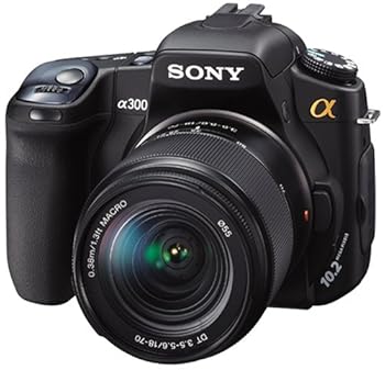 【中古】SONY デジタル一眼レフカメラ α300 18-70レンズキット ブラック DSLRA300K 【中古】SONY デジタル一眼レフカメラ α300 18-70レンズキット ブラック DSLRA300K