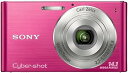 【中古】SONY デジタルカメラ Cyber-Shotサイバーショット W320 ピンク DSC-W320/P