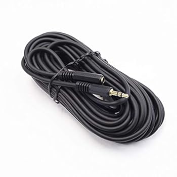 【中古】ステレオミニプラグ3.5φ 金メッキ 延長ケーブル 10m
